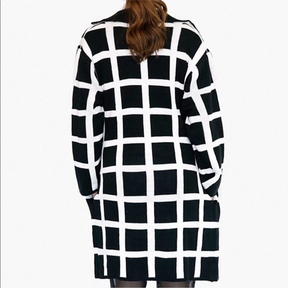 ⚡️Sale⚡️ Plaid Sweater Coat - Picture 5 of 5